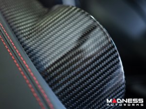 Alfa Romeo Giulia Instrument Cluster Cover - Carbon Fiber - Non-QV Model